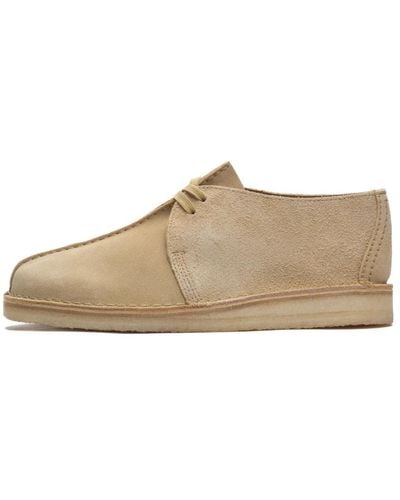 Clarks Shoes > flats > laced shoes - Neutre