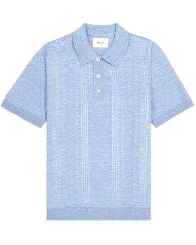 NN07 Polo Shirts - Blue