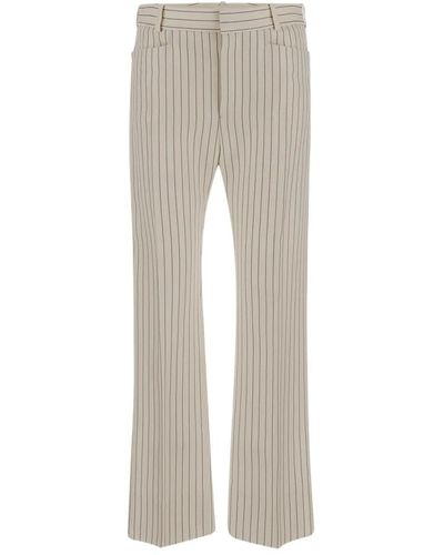 Tom Ford Trousers > wide trousers - Gris