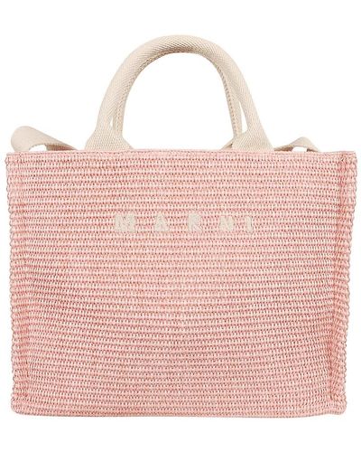 Marni Tote Bags - Pink