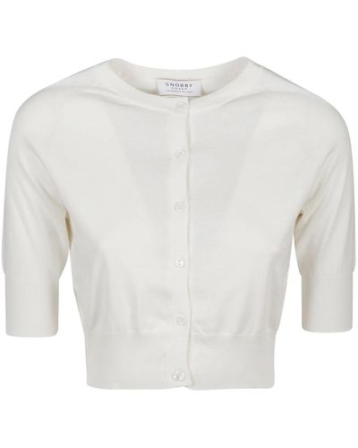 Snobby Sheep Cardigans - White