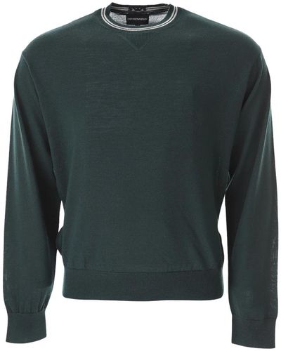 Emporio Armani Sweatshirts - Verde