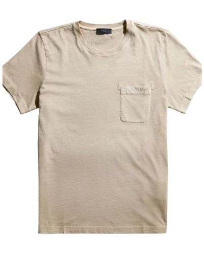 Fay T-Shirts - Natural