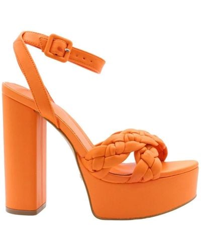 Guess High Heel Sandals - Orange