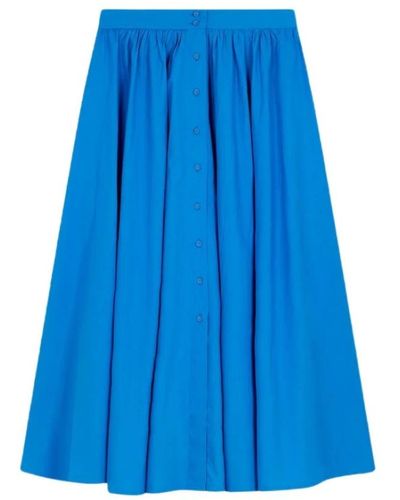 Leon & Harper Maxi Skirts - Blau