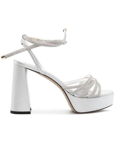 Patou Shoes > sandals > high heel sandals - Blanc