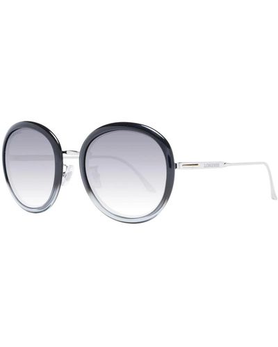 Longines Schwarze sonnenbrille mit verlaufsgläsern - Blau