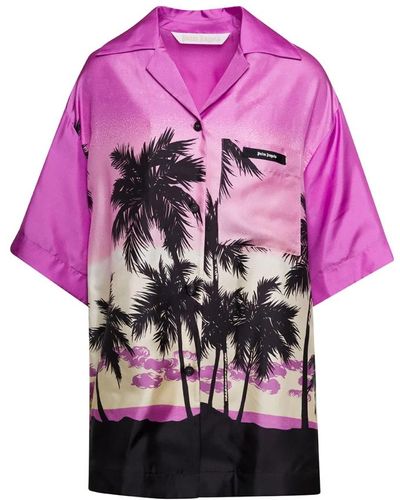 Palm Angels Chemises - Violet