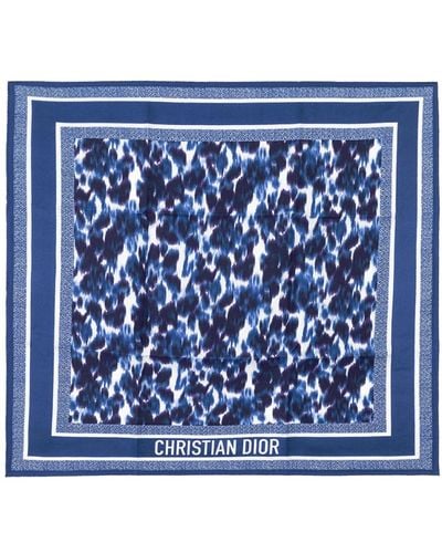 Dior Silky scarves - Blau