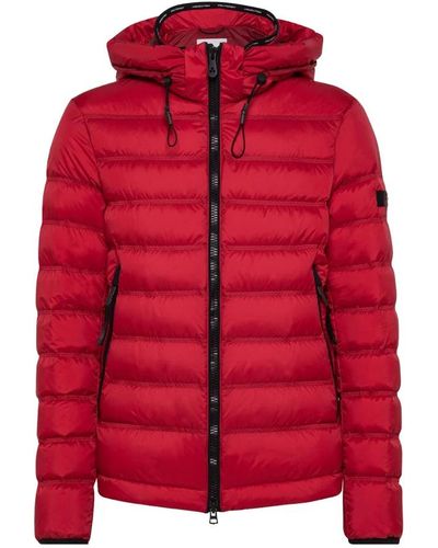 Peuterey Ultra-lightweight and semi-shiny down jacket - Rosso