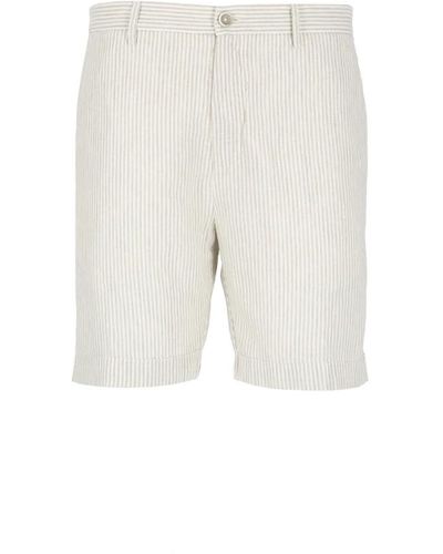 120% Lino Casual shorts - Neutro