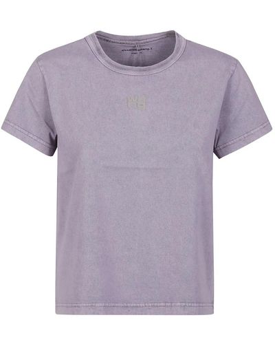 T By Alexander Wang T-Shirts - Purple