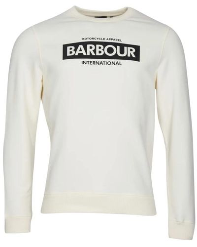 Barbour Top a maniche lunghe - Bianco