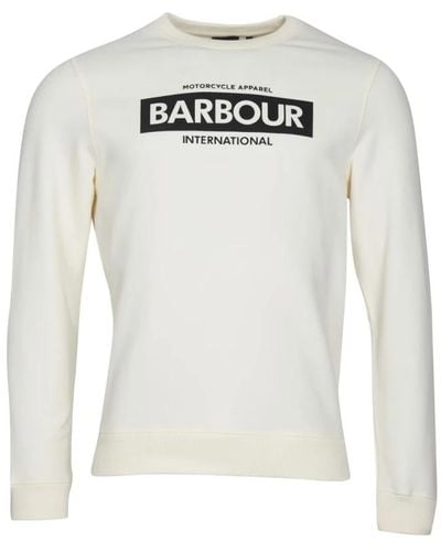 Barbour T-shirts à manches longues - Blanc