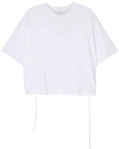 Tela Casual t-shirt für frauen - Weiß