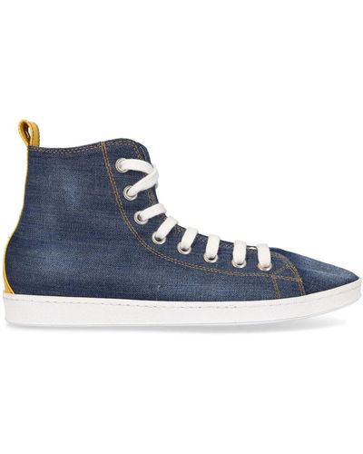 DSquared² High-top Trainers Navy Denim - Blue