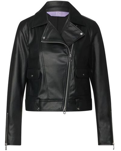 Street One Leather jackets - Negro