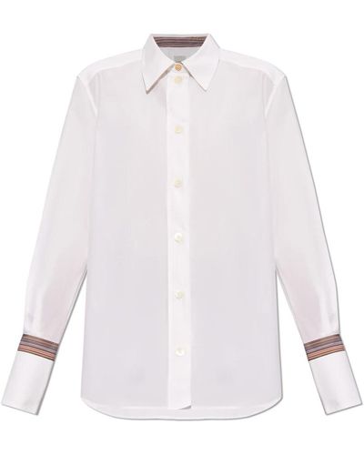 Paul Smith Camicia di cotone - Bianco