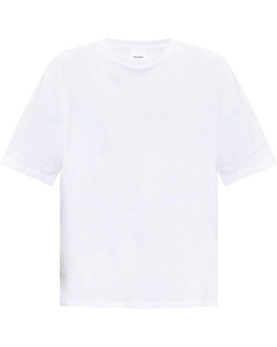 Isabel Marant 'Guizy' Baumwoll-T-Shirt - Weiß