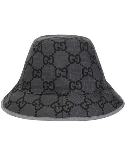 Gucci Graphite grey bucket hat - Grau