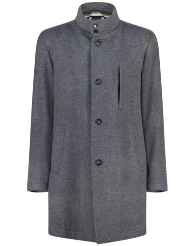 BOSS Single-Breasted Coats - Grey