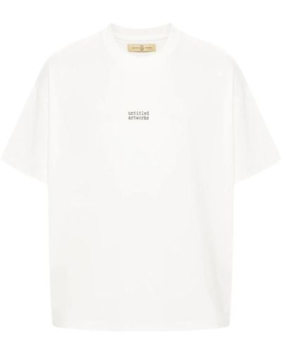 UNTITLED ARTWORKS Tops > t-shirts - Blanc