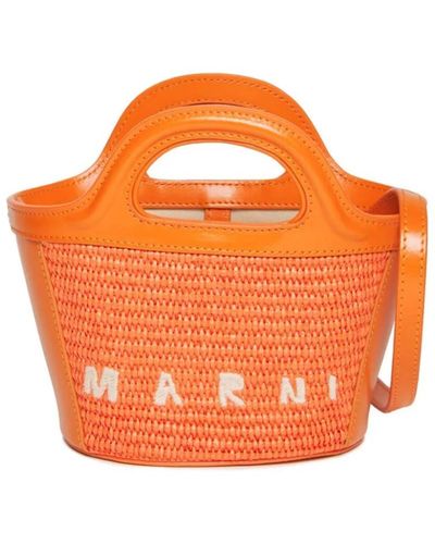 Marni Bags > bucket bags - Orange