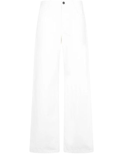 The Row Pantaloni egitta bianchi - Bianco