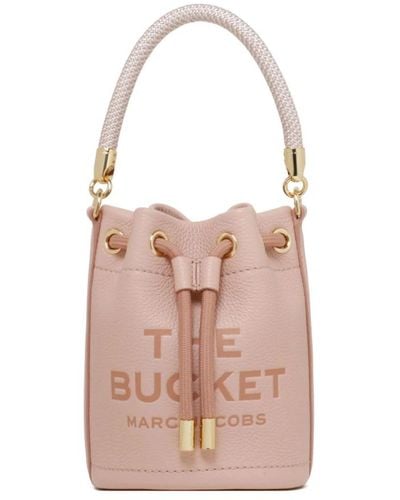 Marc Jacobs Rose mini bucket bag in - Pink