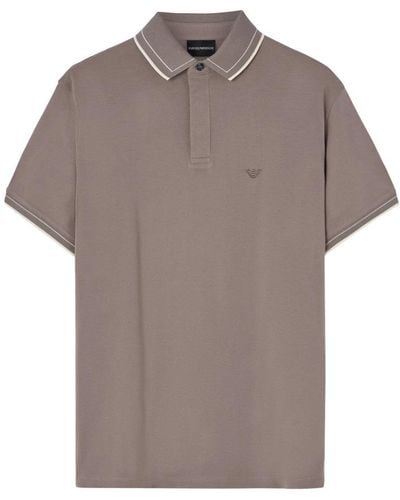 Emporio Armani Polo Shirts - Brown