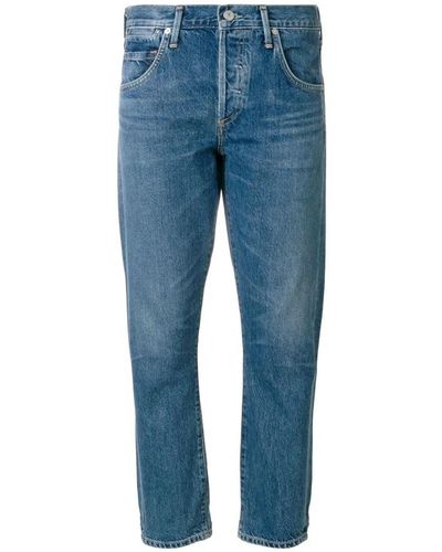 Citizens of Humanity Cropped Jeans - Blue