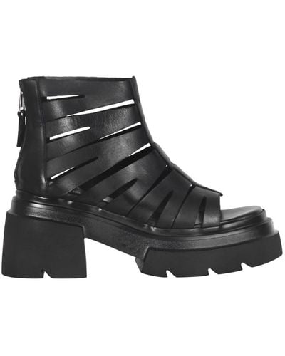 Elena Iachi Shoes > sandals > high heel sandals - Noir