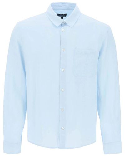 A.P.C. Blouses shirts - Blau