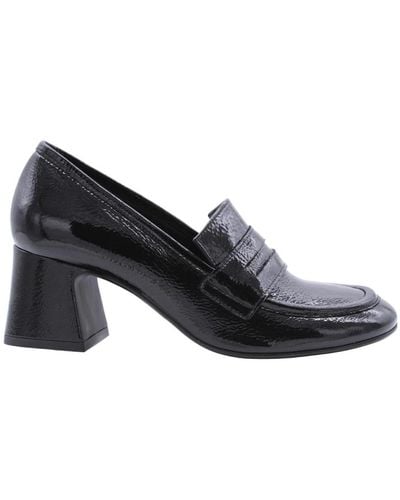 Scapa Court Shoes - Black