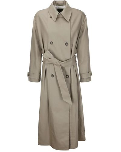 A.P.C. Coats > trench coats - Neutre