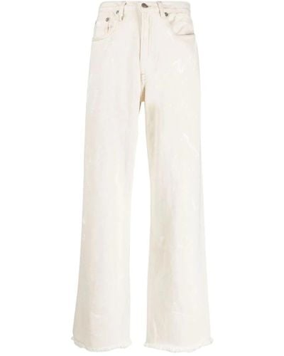 R13 Pantalons - Blanc