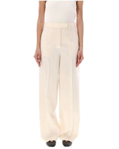 Rohe Wide Trousers - Natural