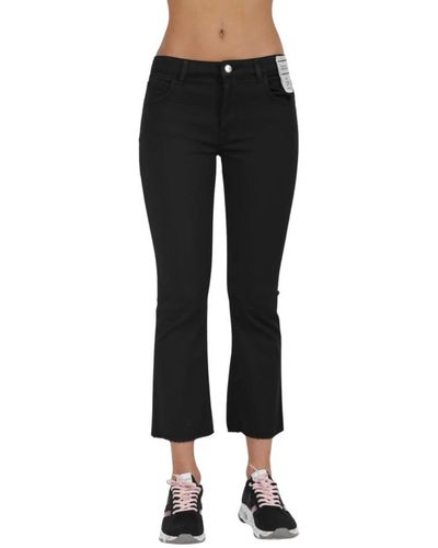 Re-hash Cropped Trousers - Black