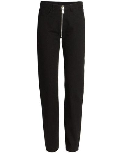 Givenchy Elegantes jeans de denim de algodón es - Negro