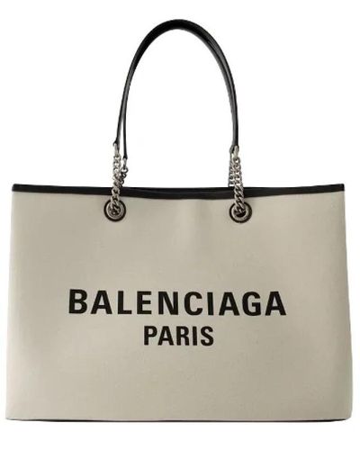 Balenciaga Tote Bags - Natural