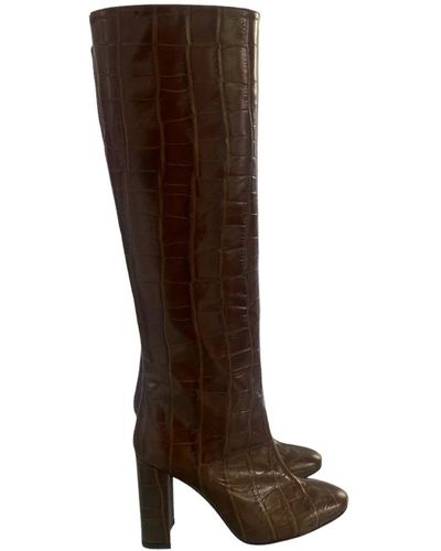 L'Autre Chose Heeled Boots - Brown