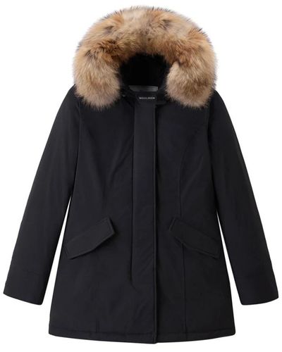 Woolrich Winter Jackets - Black