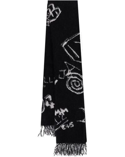 Etudes Studio Études - accessories > scarves > winter scarves - Noir