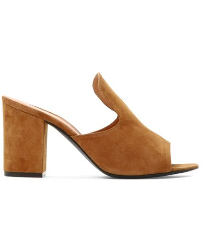 Via Roma 15 Shoes > heels > heeled mules - Marron