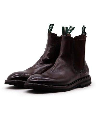 Green George Chelsea boots - Noir