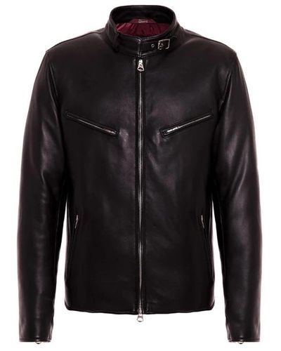 Stewart Leather Jackets - Black