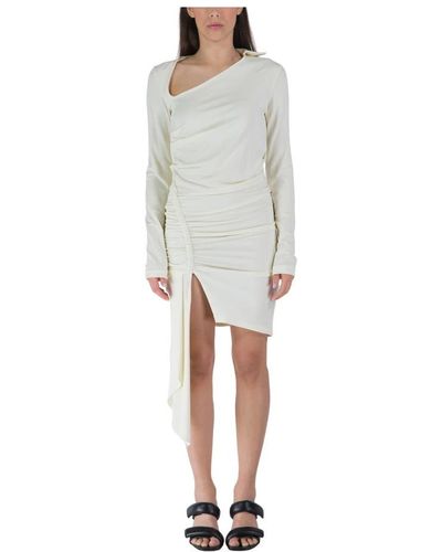 Off-White c/o Virgil Abloh Short Dresses - Grey