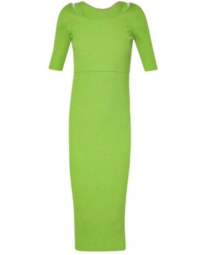 Liu Jo Knitted Dresses - Green