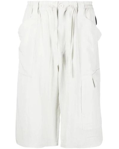 Y-3 Casual Shorts - White