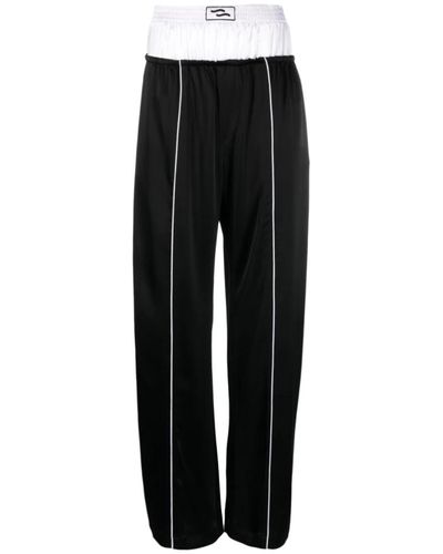 Ssheena Trousers > wide trousers - Noir